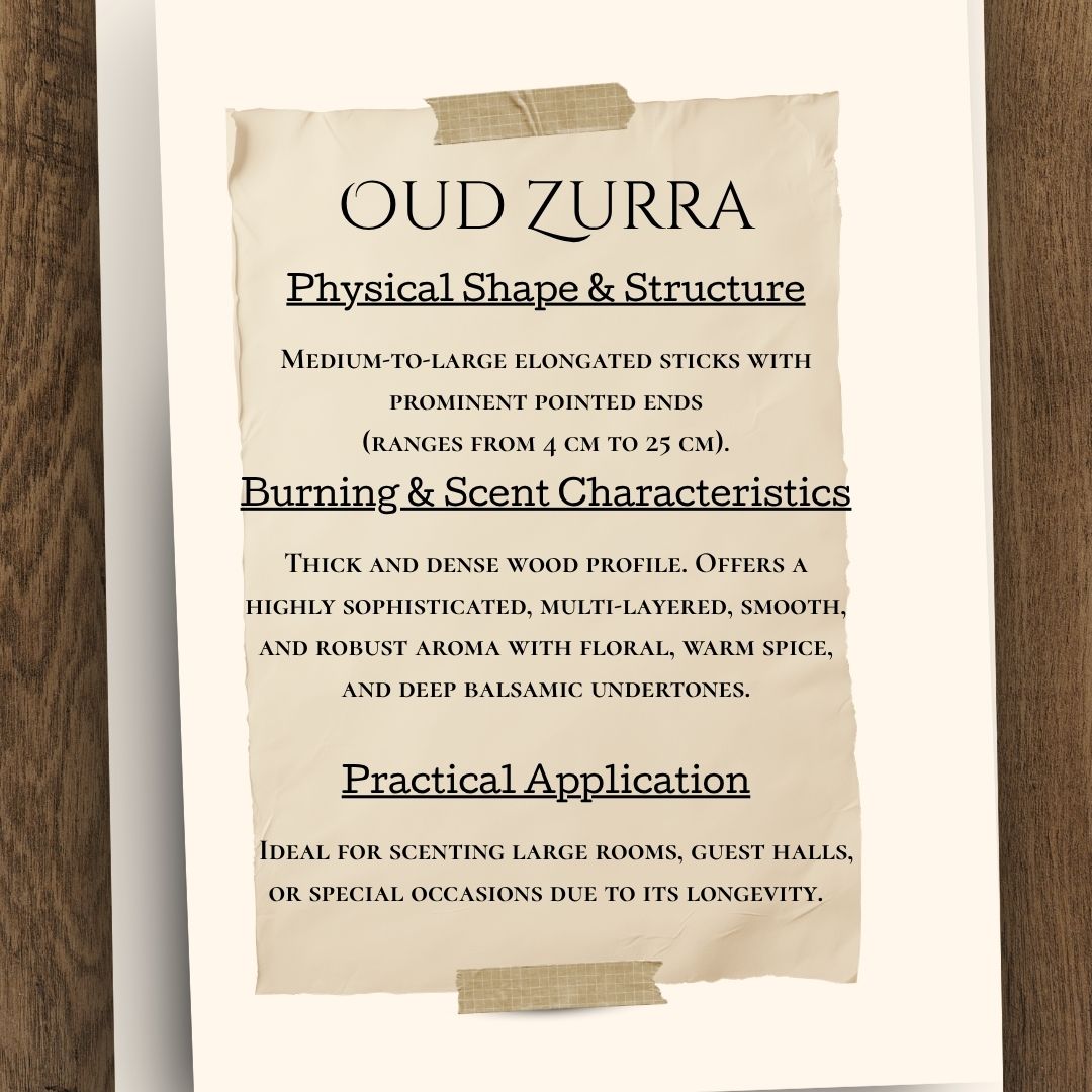 Oud Zurra | Indian Oud Wood Chips