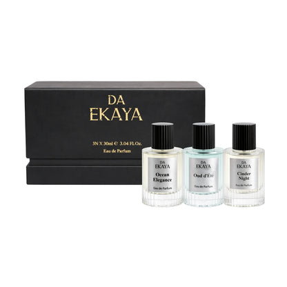 Men’s Perfume Gift Set – Ocean Elegance · Cinder Night · Oud d’Été (3 x 30ML)