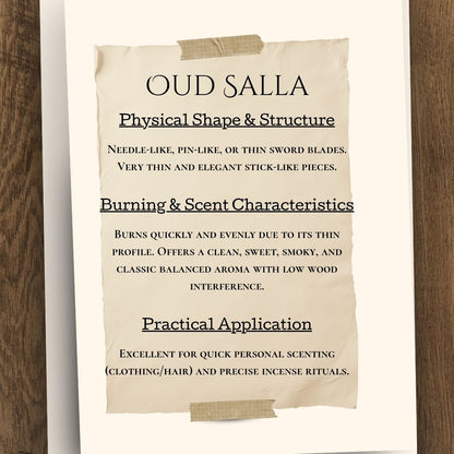 Oud Salla | Indian Oud Wood Chips