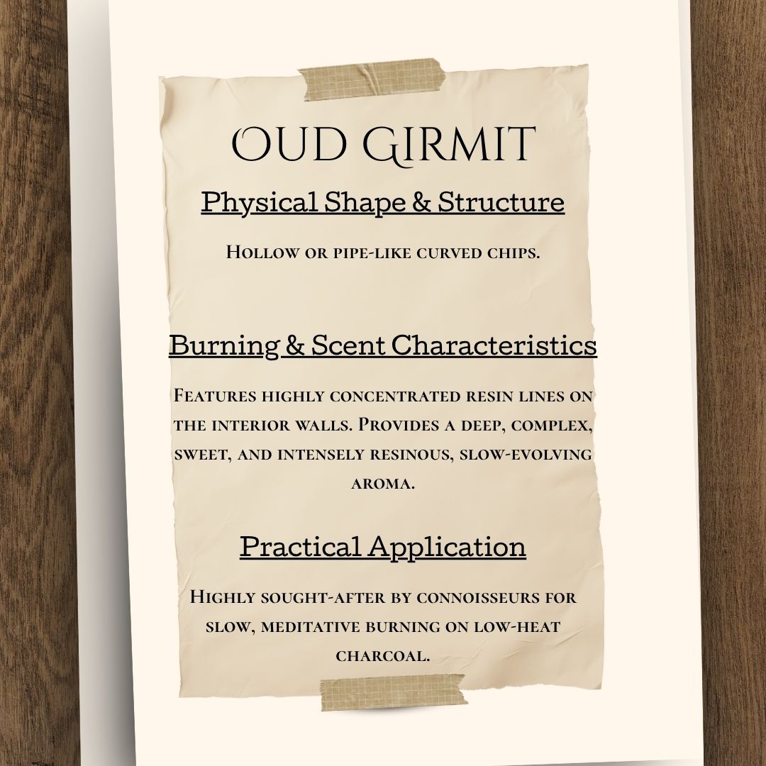 Oud Girmit | Indian Oud Wood Chips