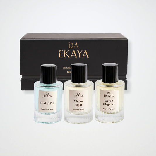 Men’s Perfume Gift Set – Ocean Elegance · Cinder Night · Oud d’Été (3 x 30ML)