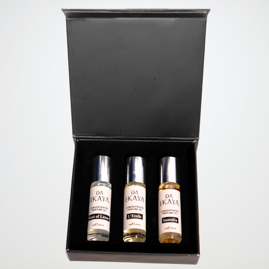 Women’s Attar Gift Set – 3 x 6ML (Rosé of Luxor • L’Etoile • Santaléa)
